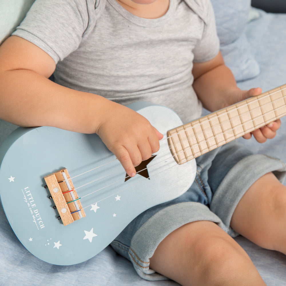 LITTLE DUTCH vaikiška gitara Blue